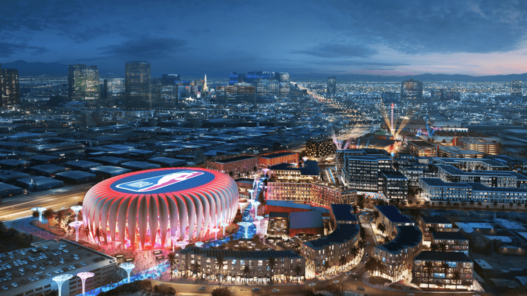 AREA15 developer pitches Las Vegas NBA arena, gets mayor’s support