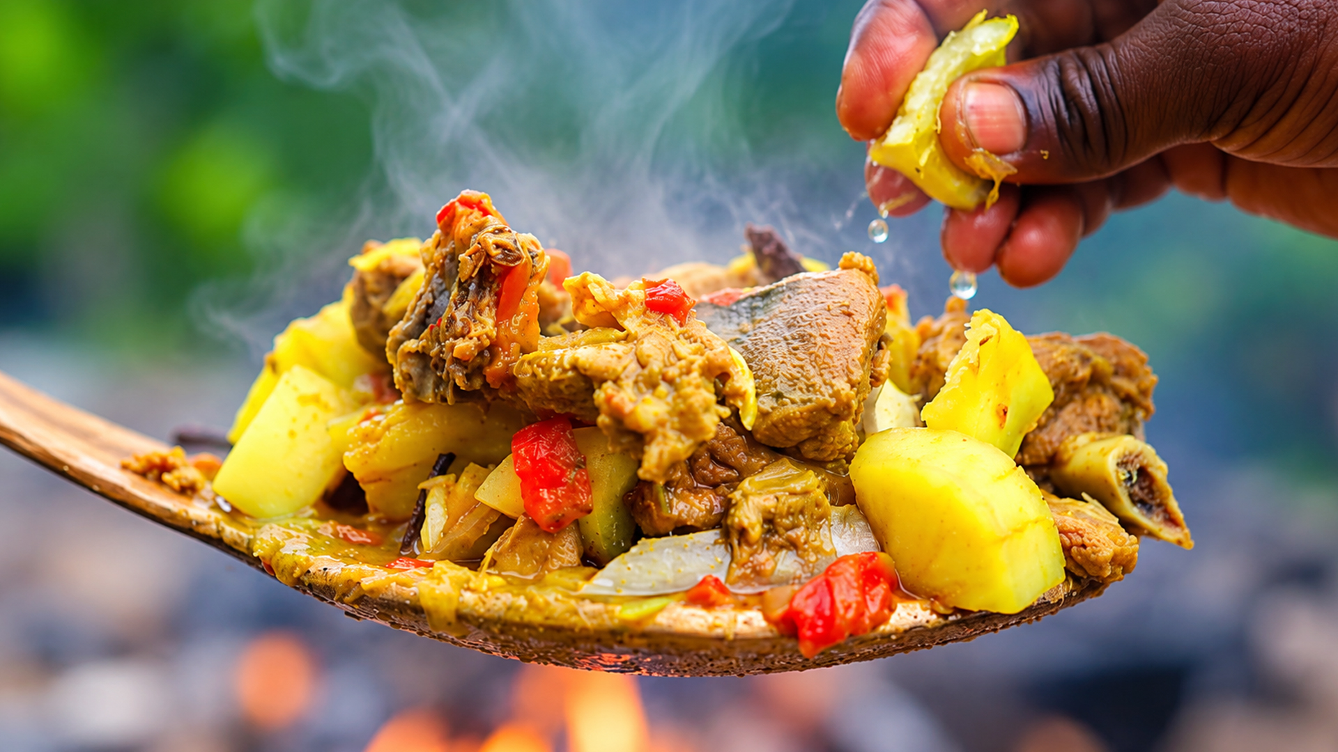 Kerala special tapioca kappa recipe with spicy mutton curry