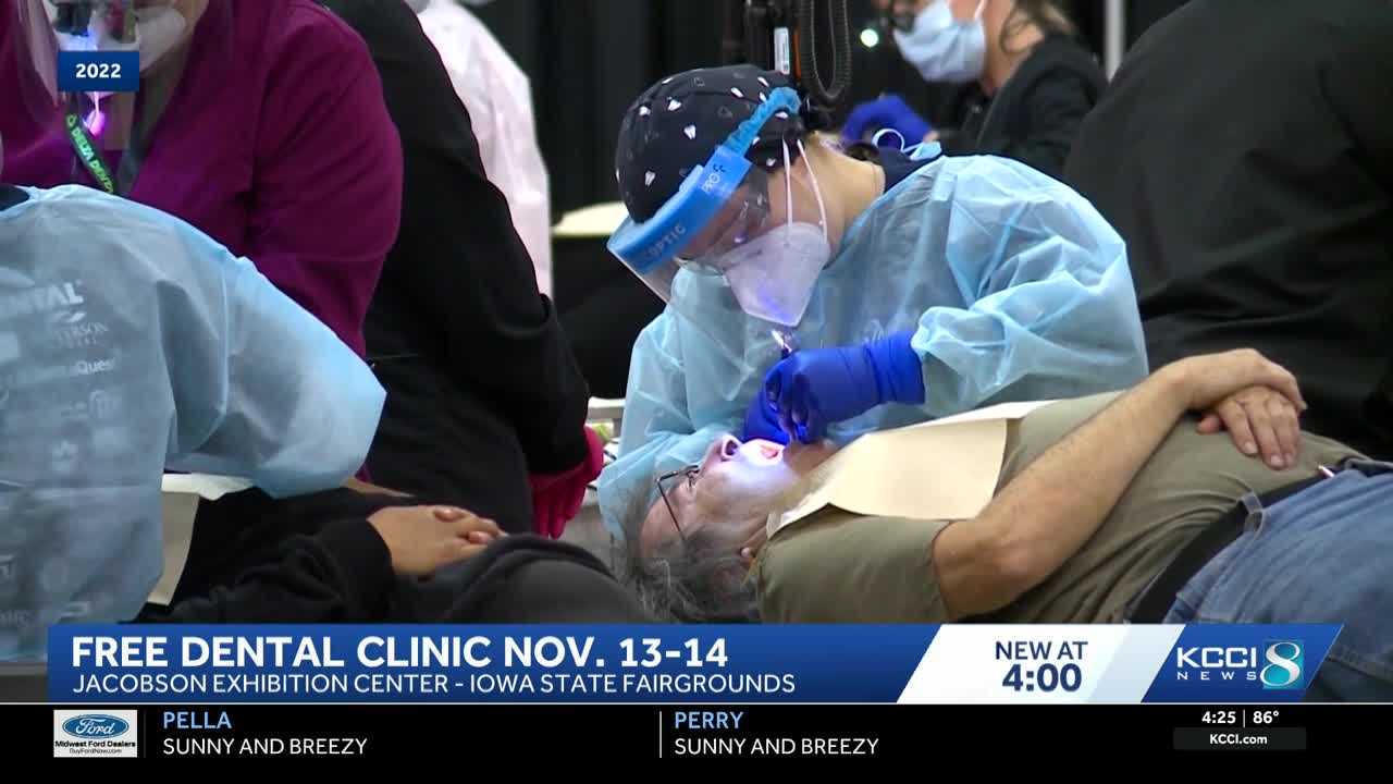 Free dental clinic coming to Iowa State Fairgrounds in November