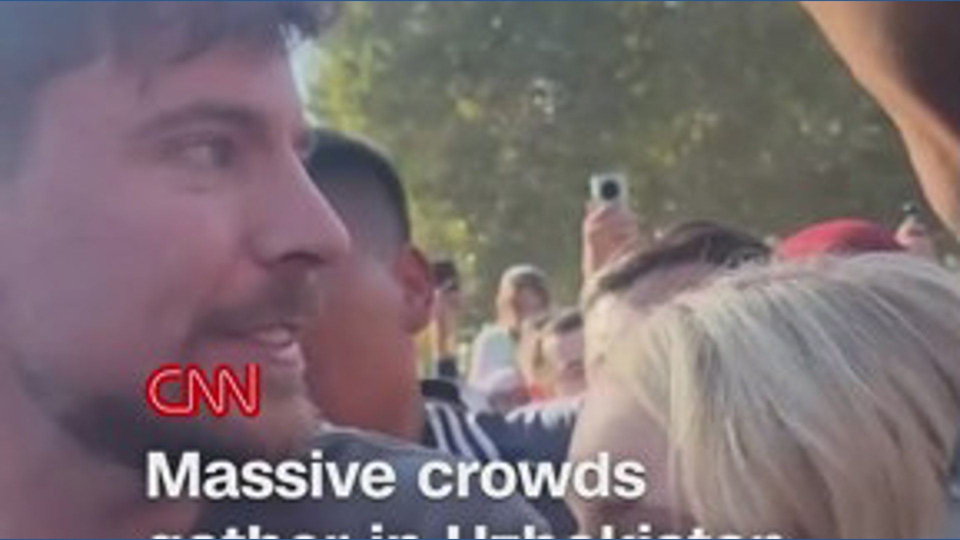 YouTube star MrBeast met by huge crowds during trip to Uzbekistan