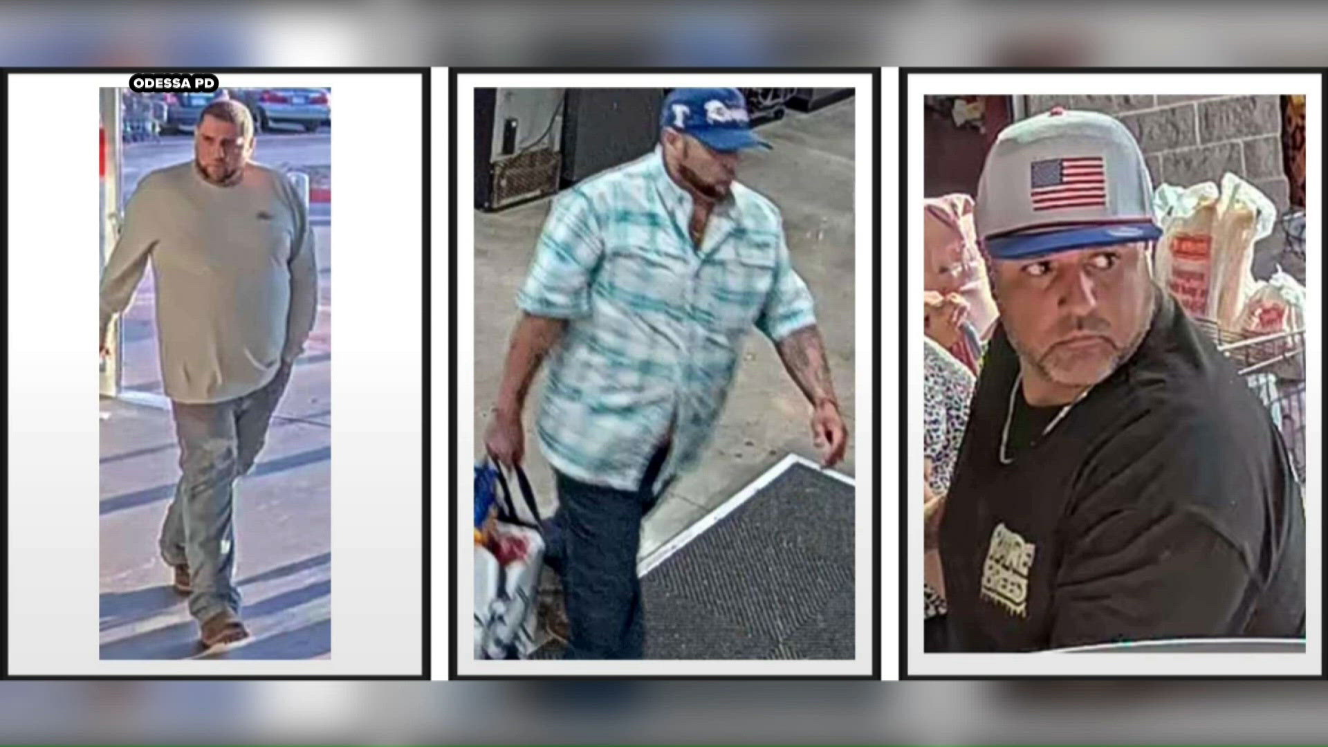 Odessa police seek information on man identified in multiple retail thefts