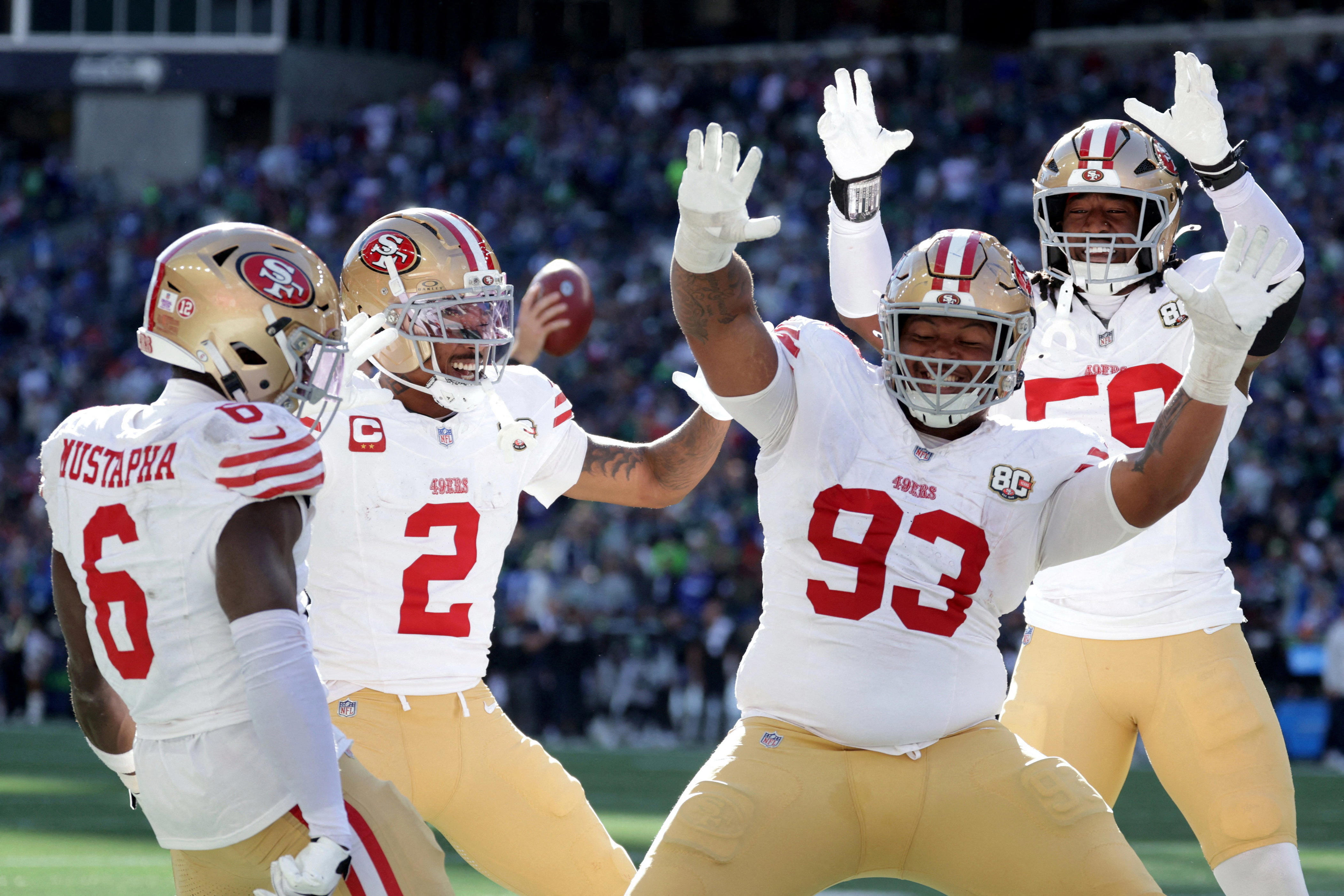 49ers make NFL history in improbable win over Seahawks