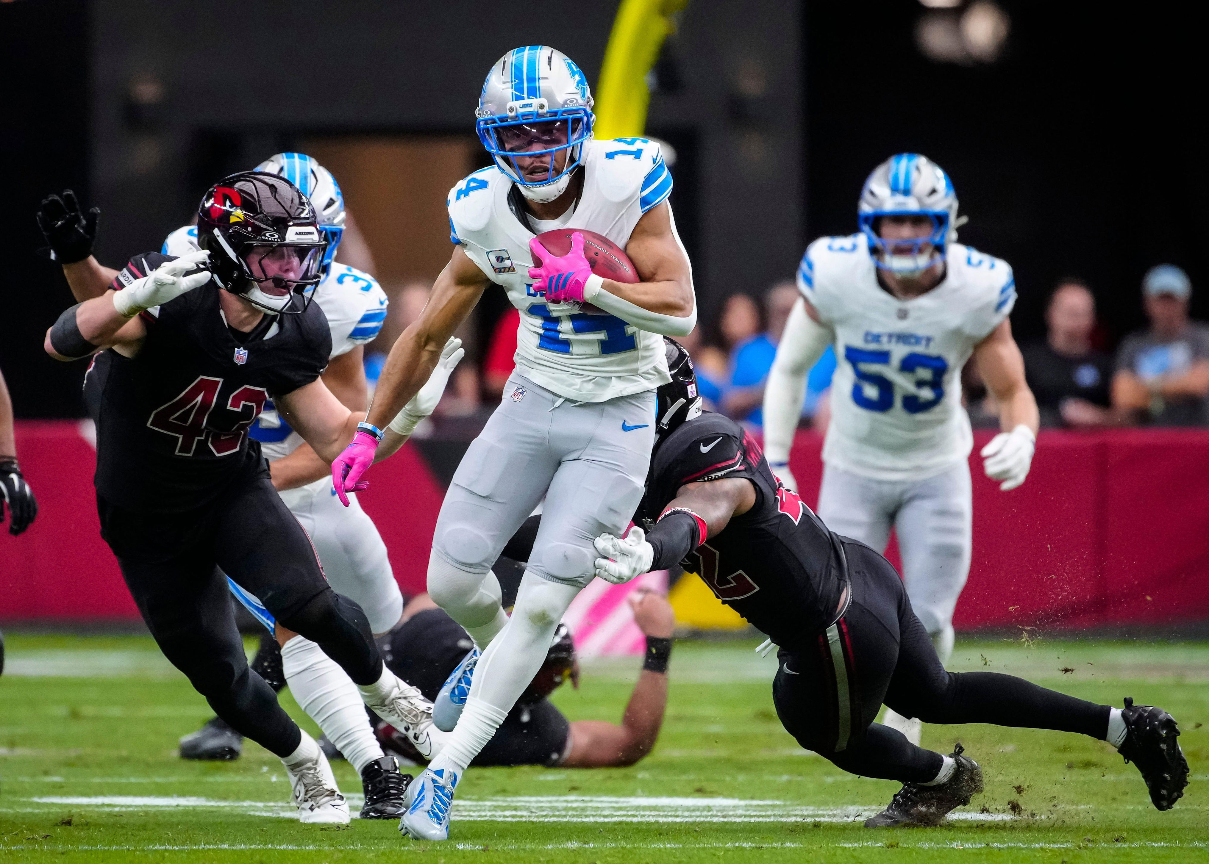 27 kick, punt returner options for the Detroit Lions to replace Tom Kennedy
