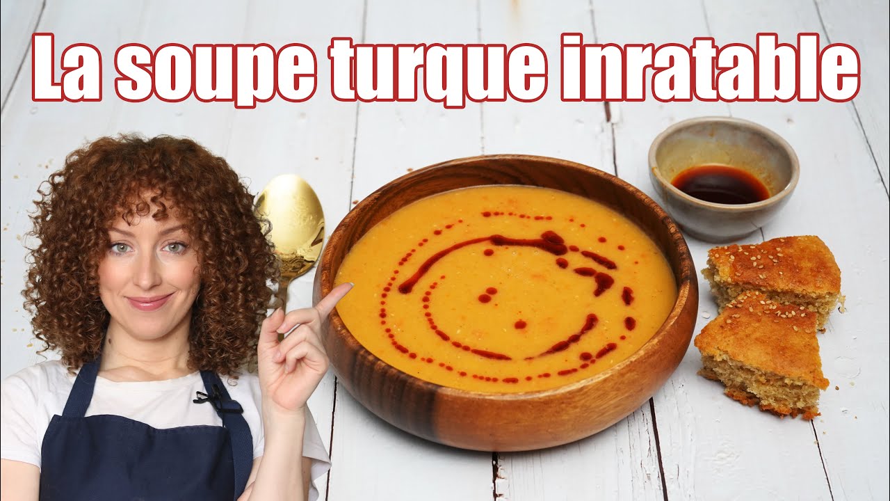 Turkish red lentil soup made simple