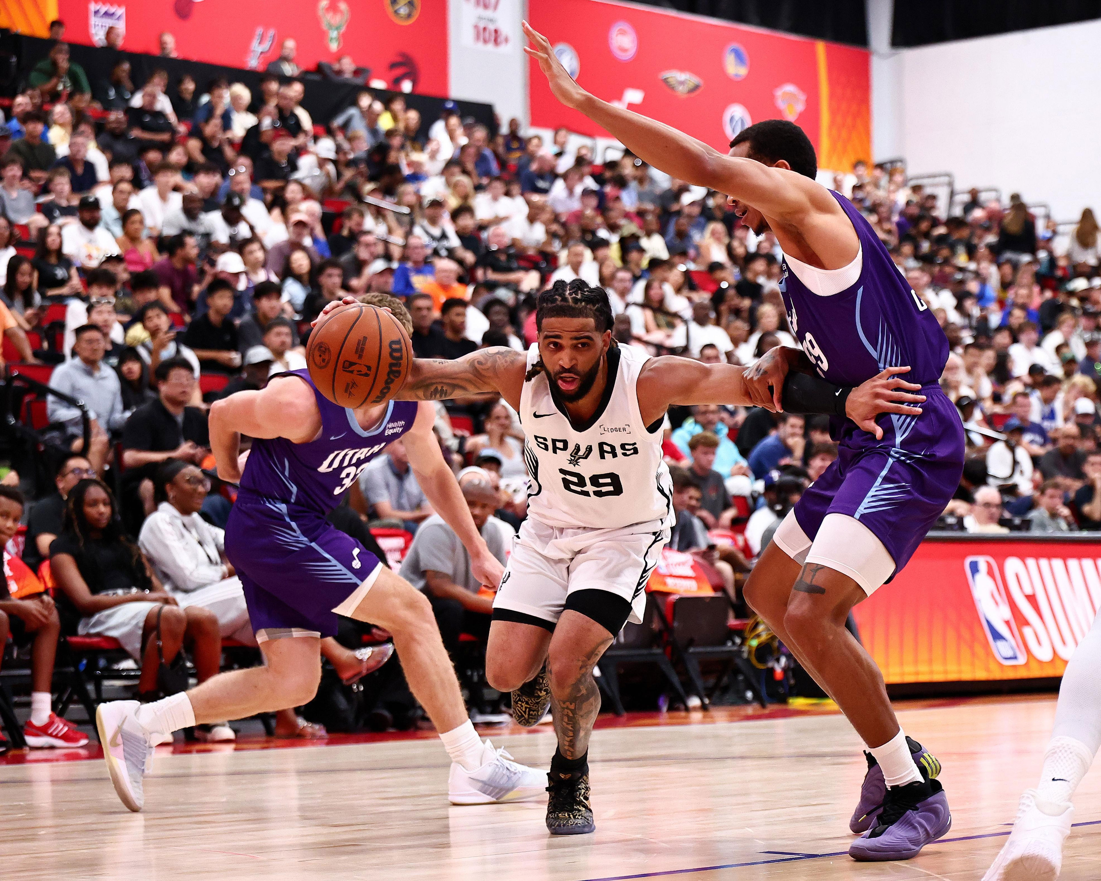 It's time for preseason basketball: San Antonio Spurs at Utah Jazz