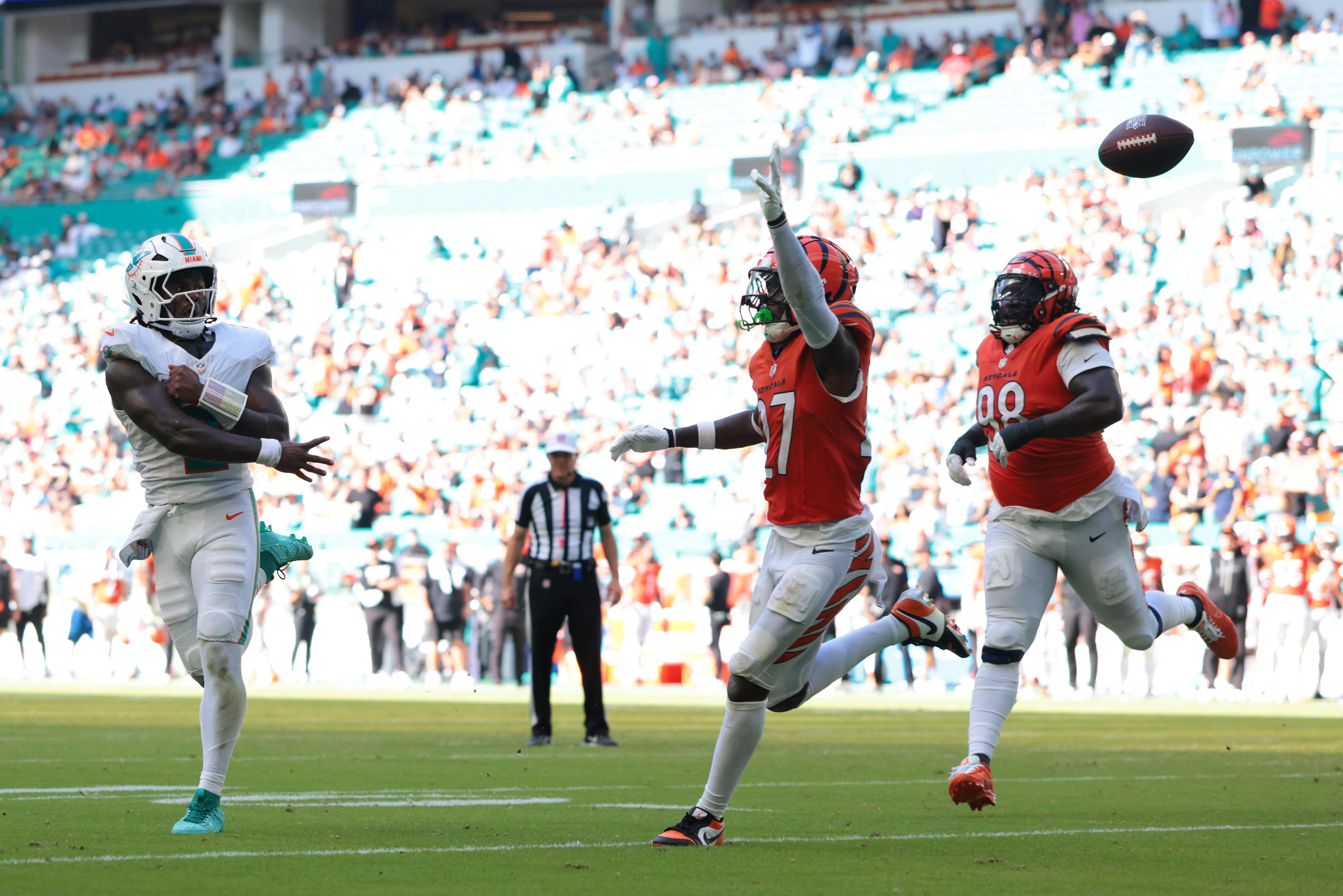 Miami Dolphins coach Jeff Hafley says Malik Willis 'is our quarterback'