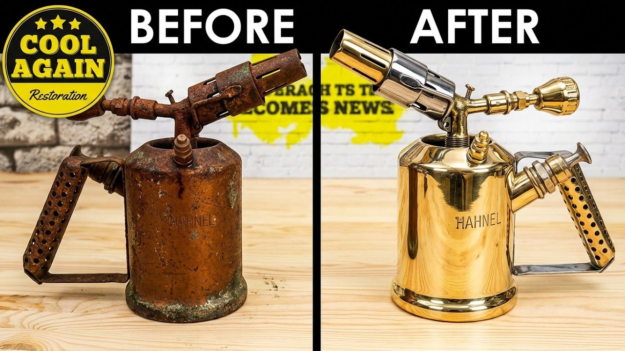 Extremely rare blowtorch restoration Hahnel 3