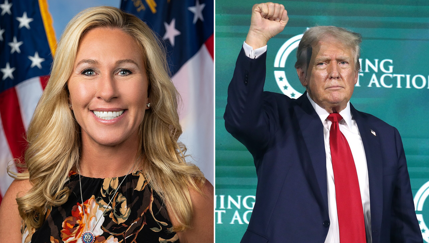 Marjorie Taylor Greene accuses Trump of betraying 'America First'