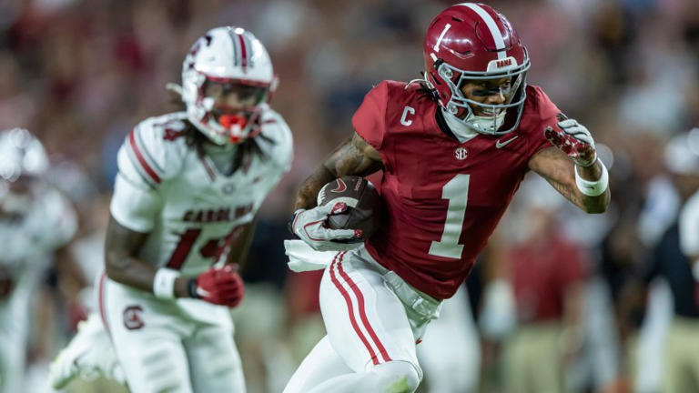 Bama star wideout Coleman-Williams doubtful for Tennessee game, DeBoer says