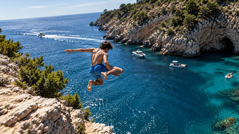 Creating Unforgettable Memories Cliff Jumping in Italy