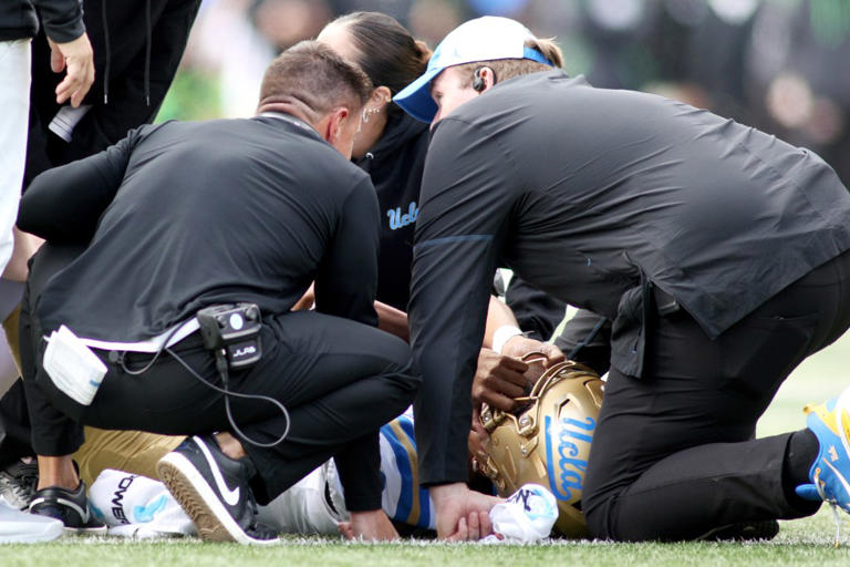 UCLA QB Nico Iamaleava’s season appears over because of knee injury