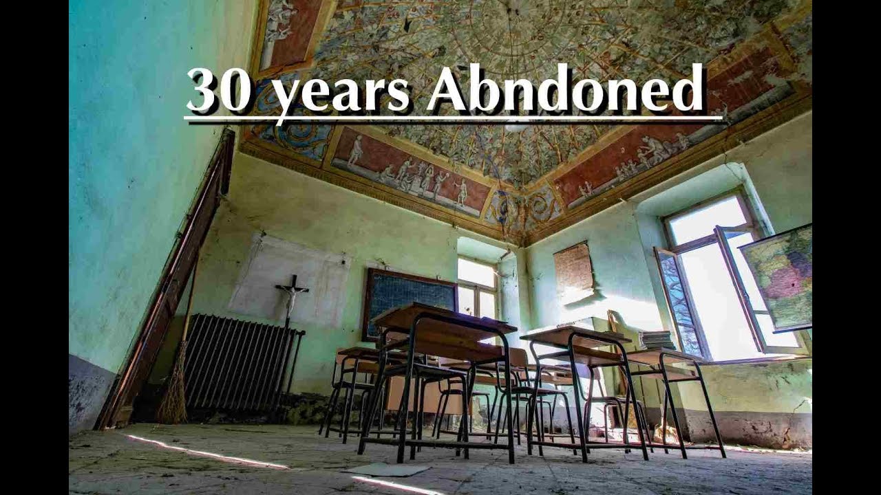 Abandoned school frozen for 30 years