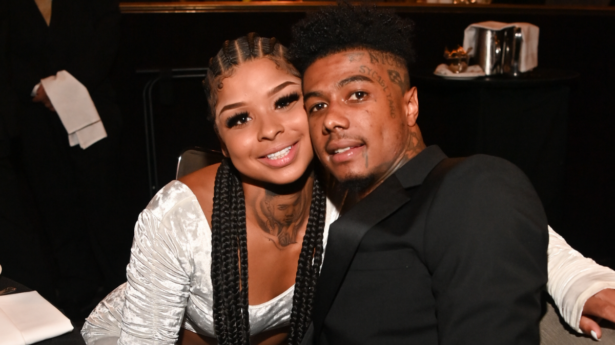 Blueface proposes to Chrisean Rock at Arizona nightclub