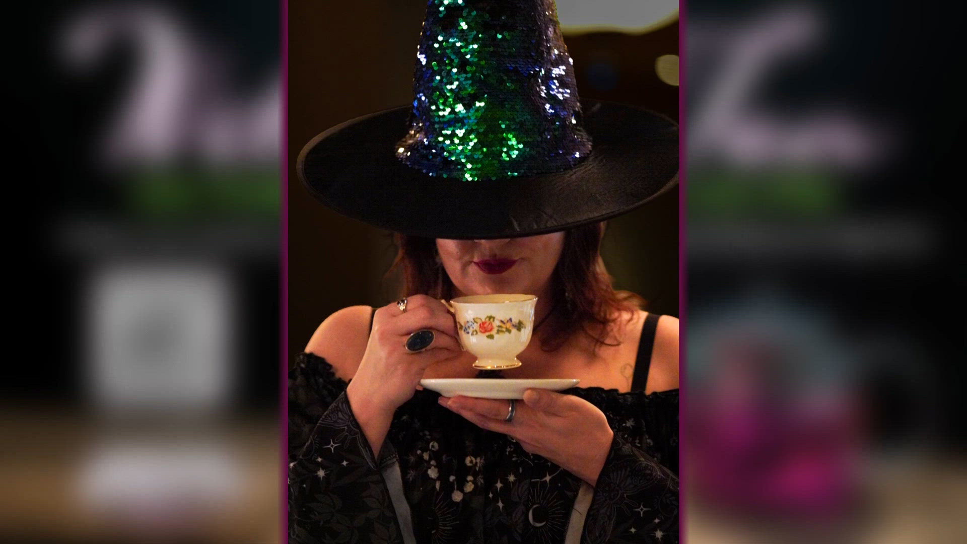 Witches tea brings Halloween fun to Downtown Aquarium