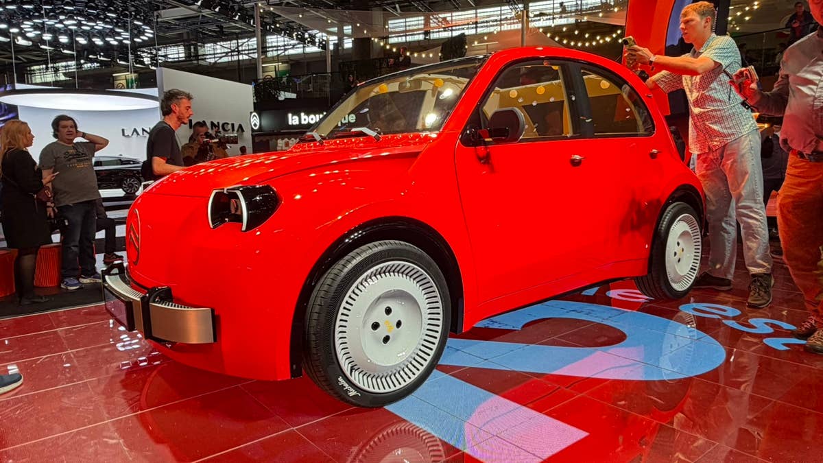 Citroën's iconic 2CV returns as an EV concept targeting $15,000