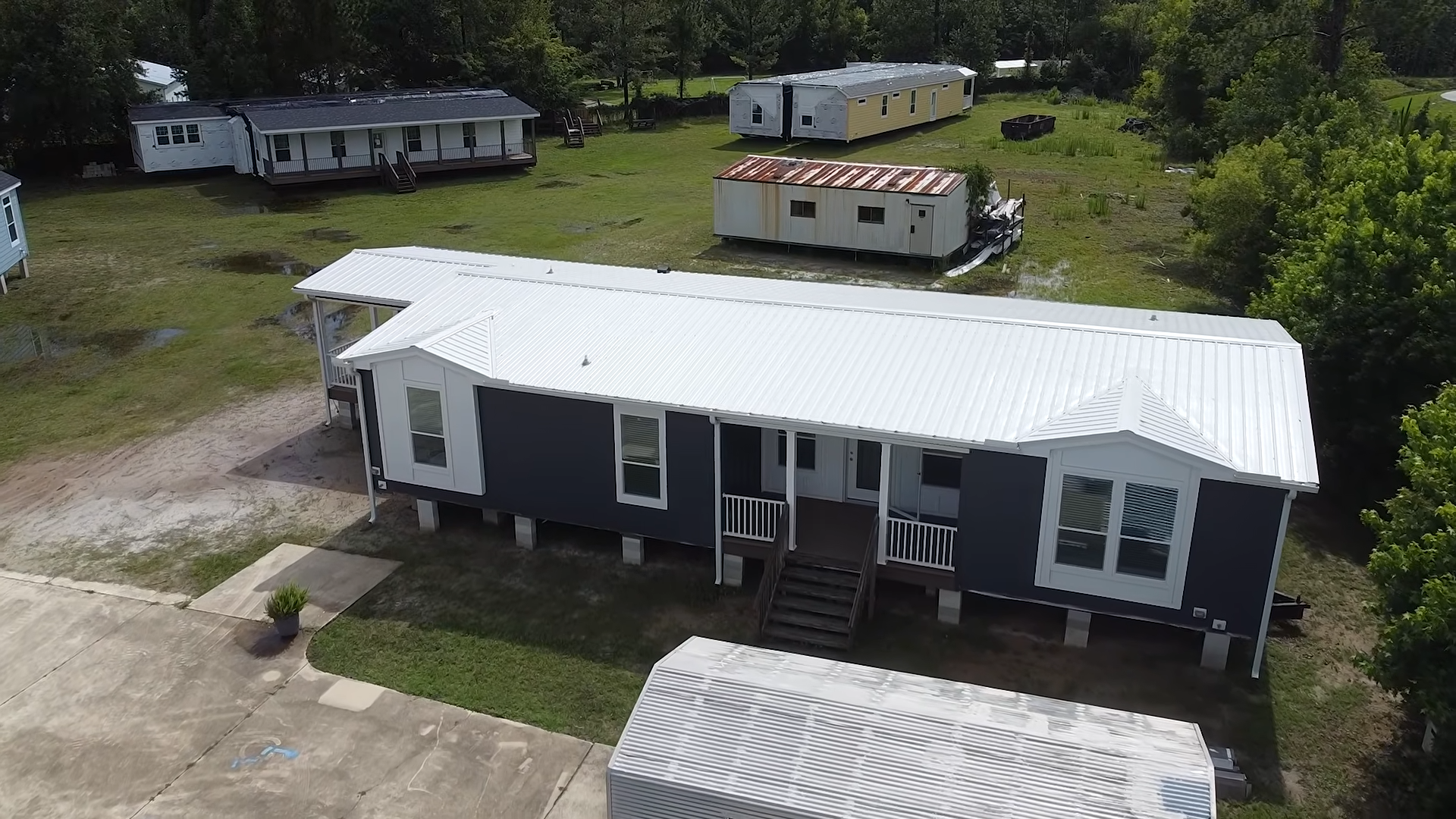 This incredibly well built modular home is wheelchair accessible!