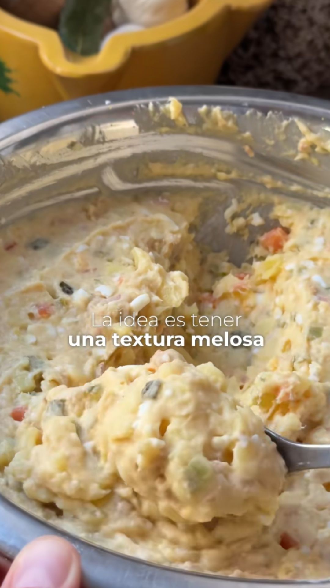 Murcian style potato salad with tuna and homemade mayonnaise