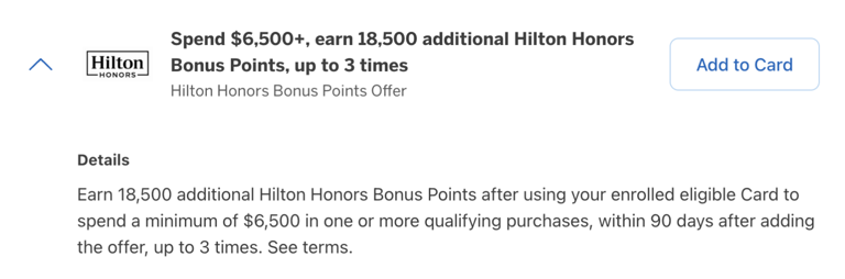 Use these Amex offers to earn up to 75,500 bonus points on Hilton stays ...