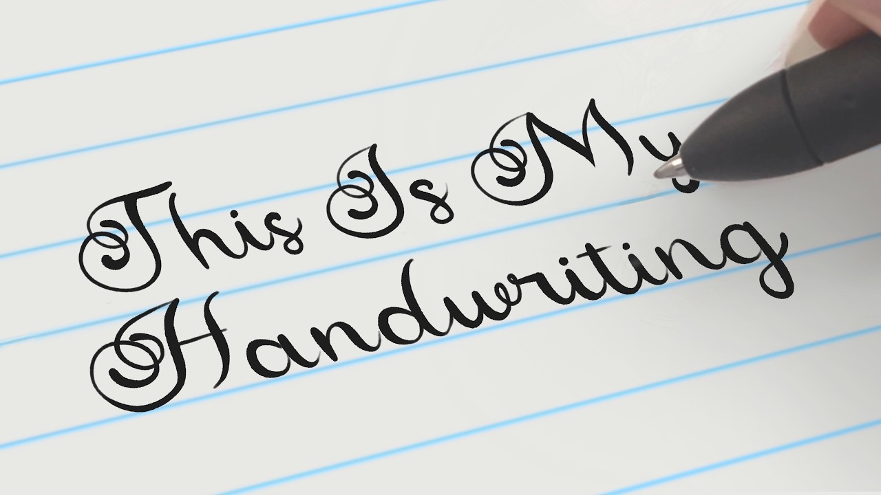 I mastered perfect calligraphy in 24 hours