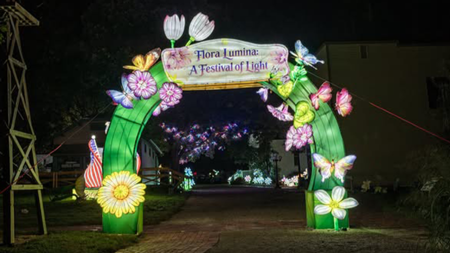 Flora Lumina nighttime display opening at Topeka’s Ward-Meade Park