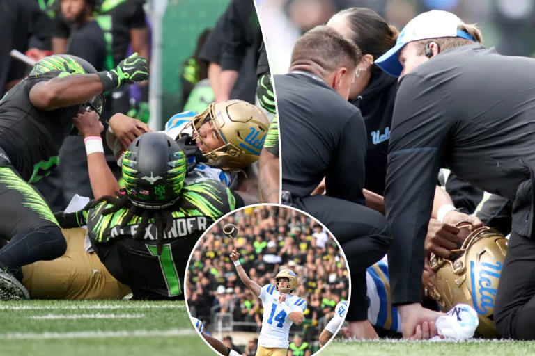 UCLA QB Nico Iamaleava’s season appears over because of knee injury