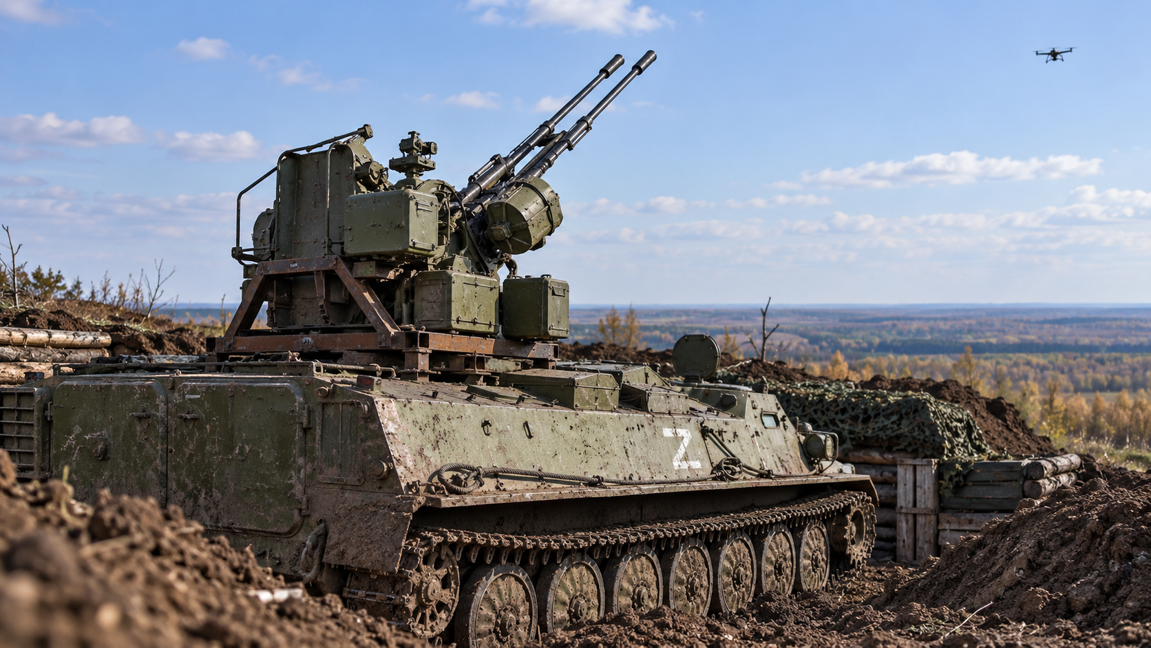 Russia's MTLB naval gun may target drones rather than destroy them