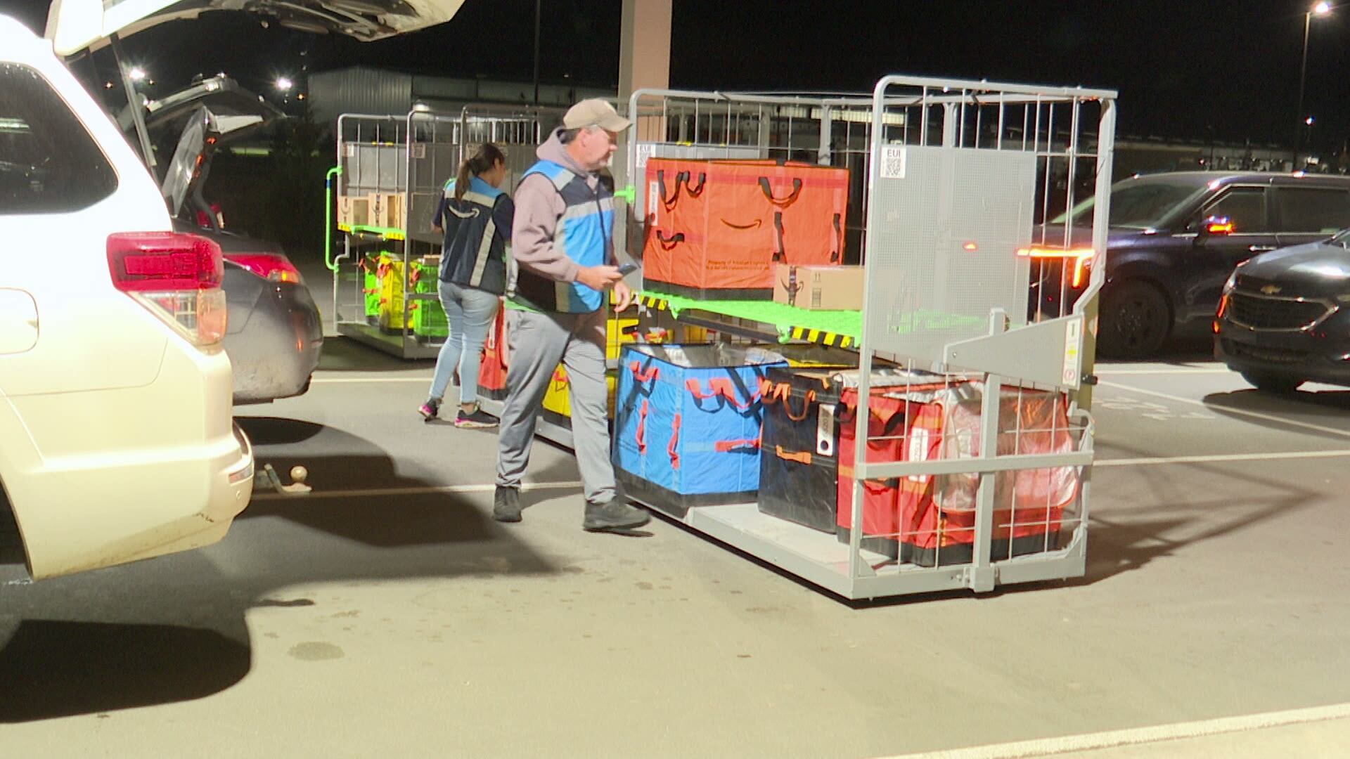 Amazon Flex drivers help Elkhart station meet next-day delivery demand