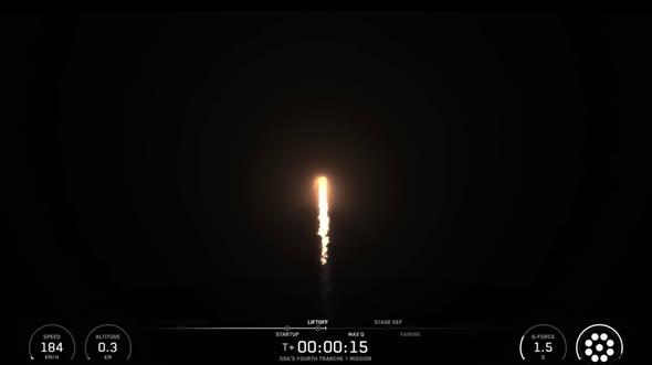 SpaceX rocket launch to deploy satellites. Track liftoff, scrubs