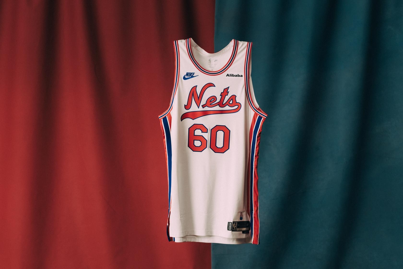A classic, reborn: Nets unveil ABA classic edition uniforms and court ...