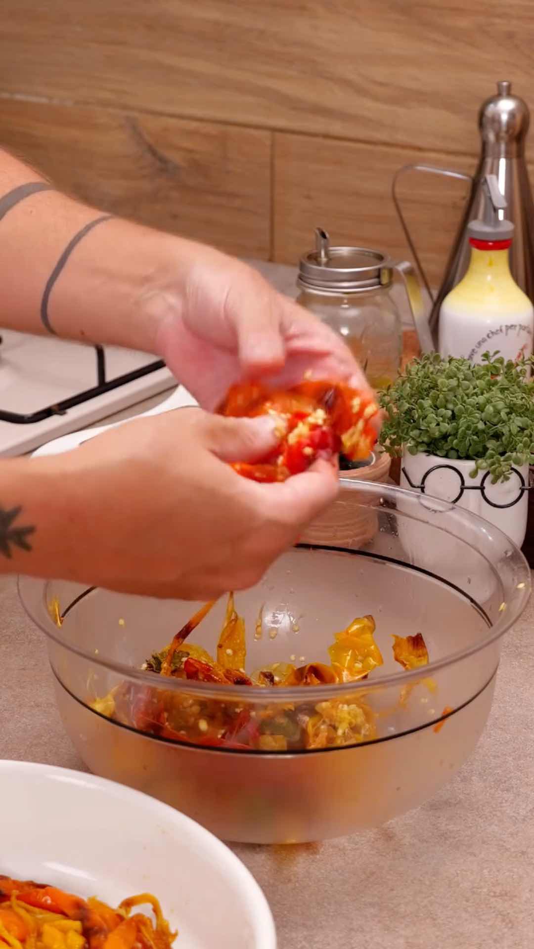 Peperoni cornaletti arrostiti