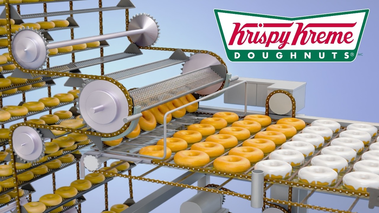 How does a donut machine work? (Krispy Kreme)