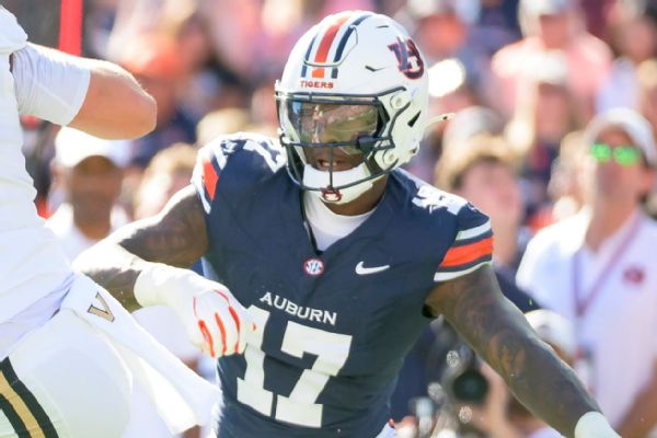 Sources: Auburn dismisses star linebacker Xavier Atkins