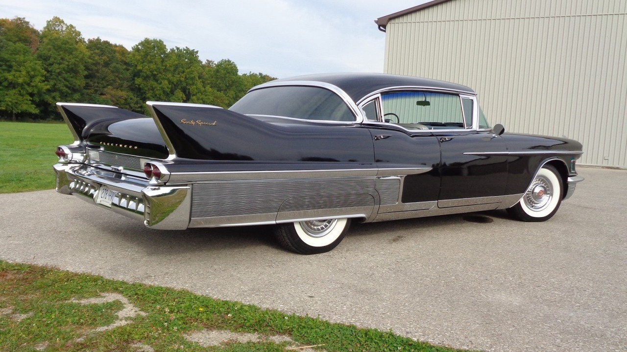 1958 Cadillac Fleetwood Sixty Special in black