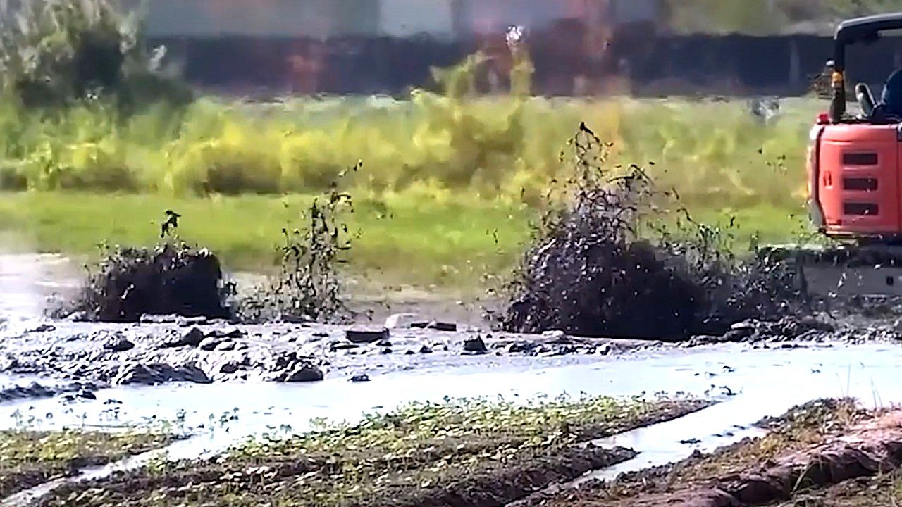 Taiwan farmers hit again as mud volcano erupts for third time