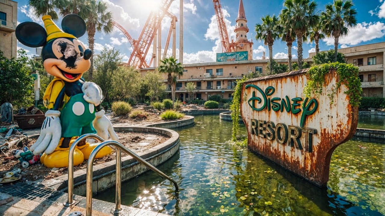 I uncovered an abandoned Disney resort