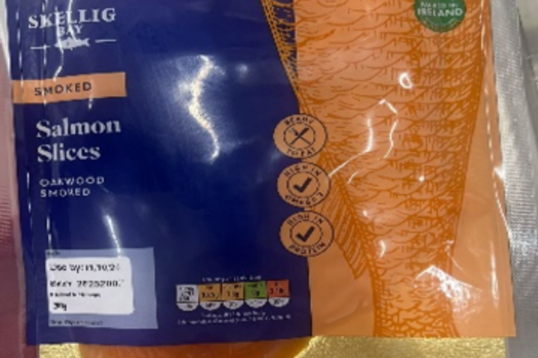 More smoked salmon urgently recalled from Irish stores due to listeria