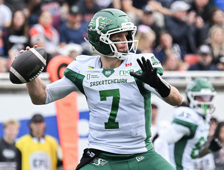 Slumping Roughriders under pressure after lopsided loss to Alouettes