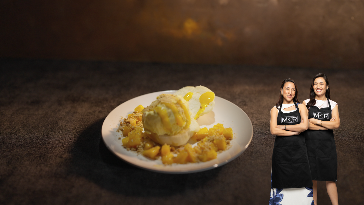 Mary & Golden’s mango float ice cream sandwich