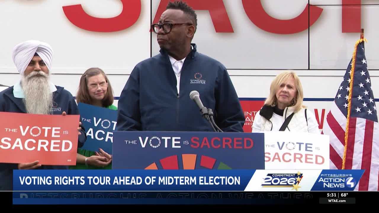 Faith leaders gather in Pittsburgh to promote voting ahead of election