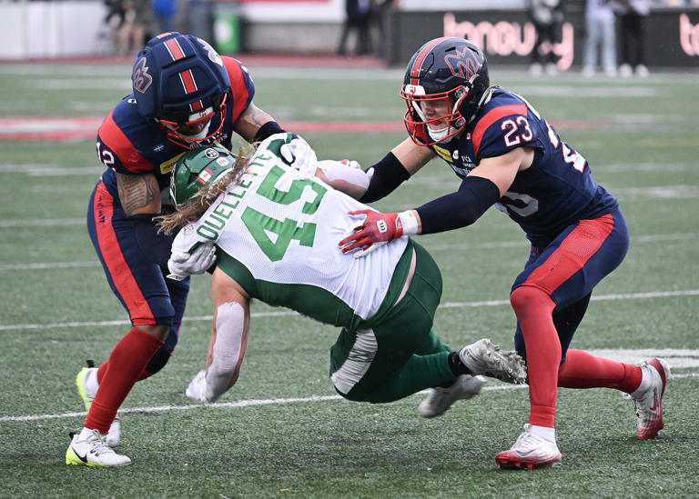 Slumping Roughriders under pressure after lopsided loss to Alouettes