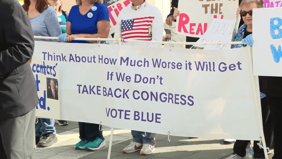 Democrats rally near Trump visit, target Husted record and Ohio ...