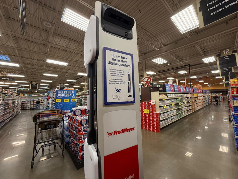Robot on aisle 7: Customers react to autonomous inventory machine ...