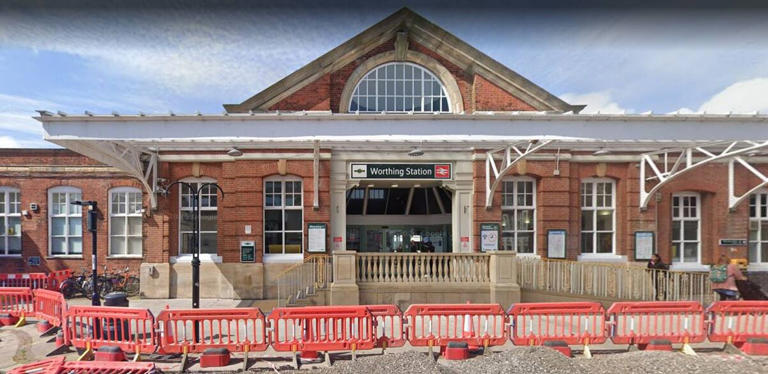 Horror at UK train station as masked youths wield machetes on busy platform