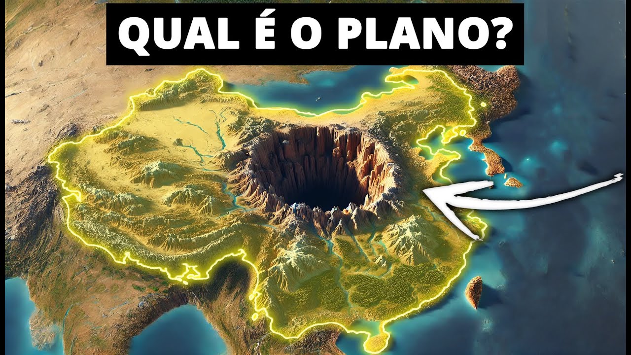 Por que a China está furando um buraco de 10 mil metros?