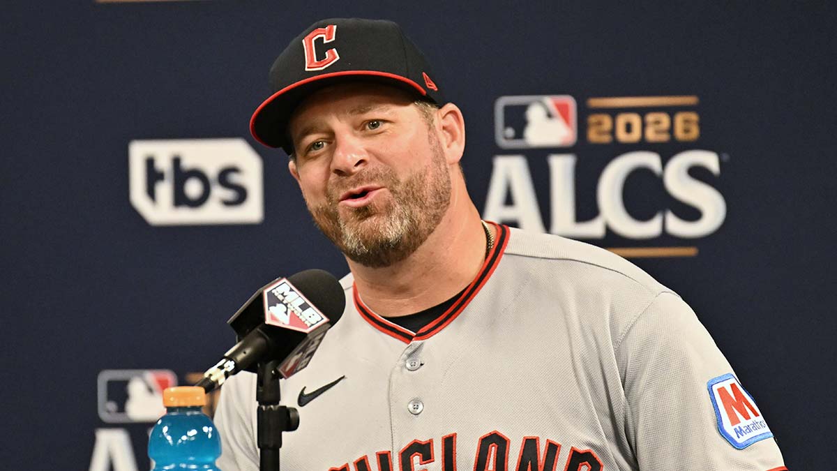 Stephen Vogt couldn't be more proud of Guardians for ALCS Game 1 win ...