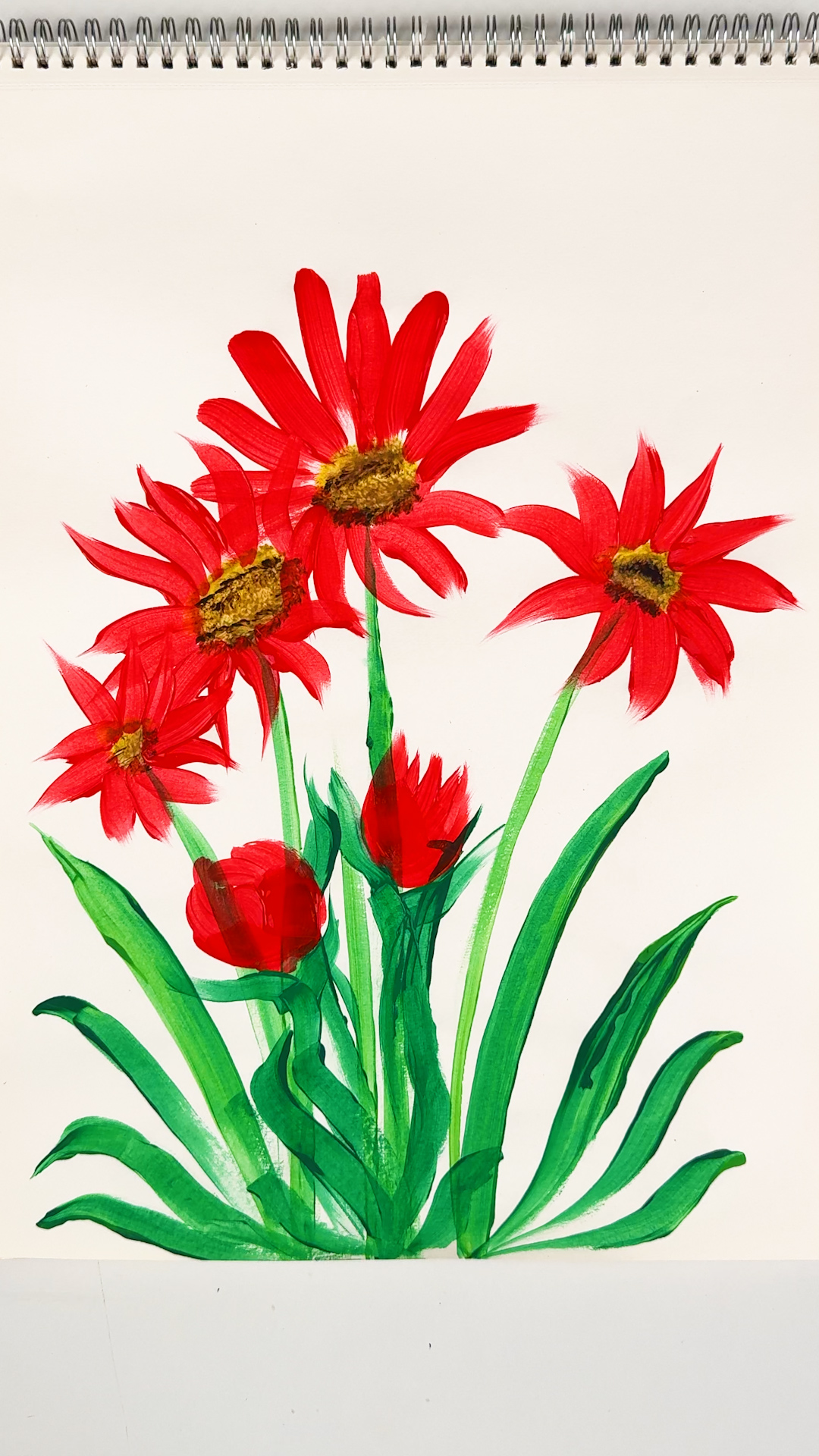 Draw the perfect flowers in easy steps🌹