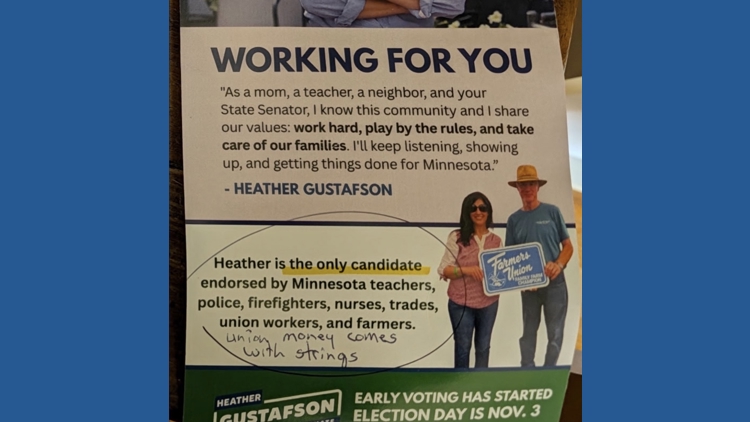 DFL senator accuses opponent's campaign manager of leaving attack literature at her front door