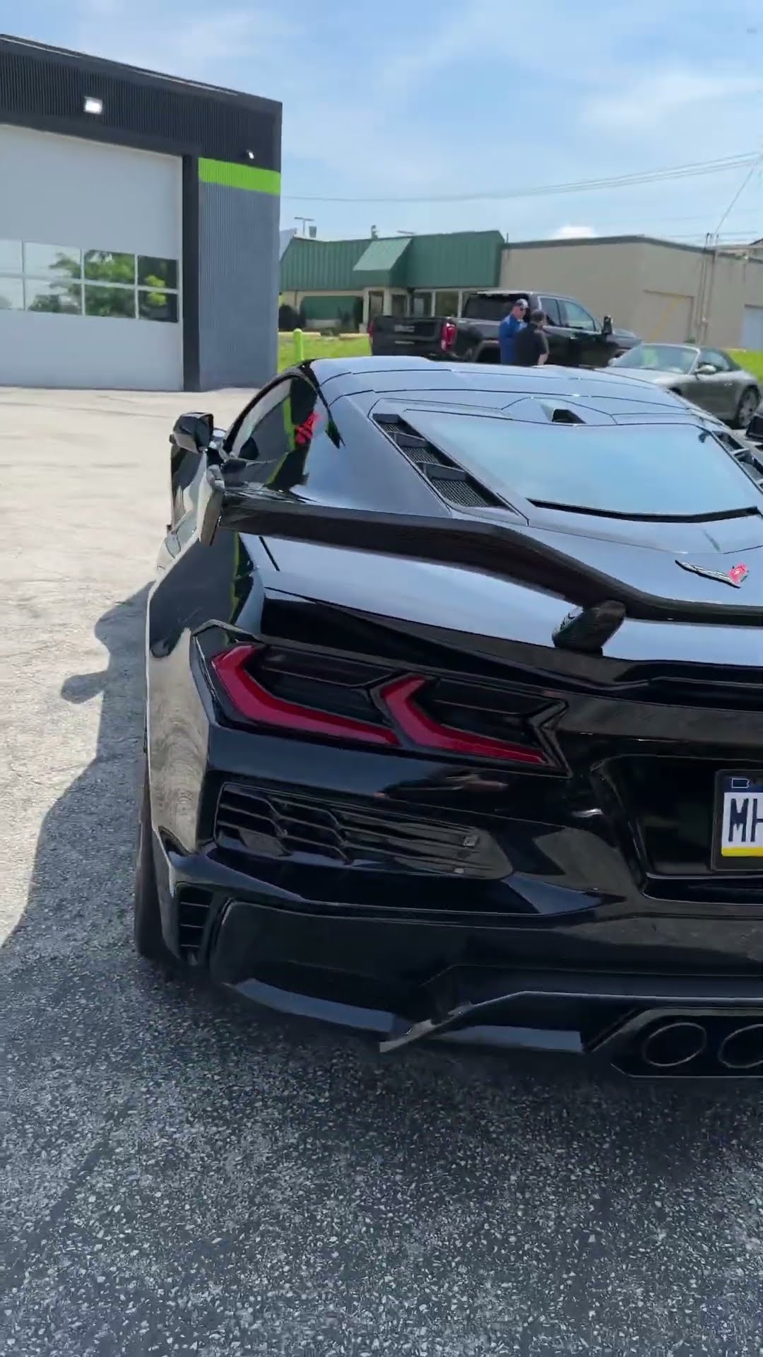 Fresh ceramic coating on my C8 Corvette Z06! Come see it at Corvettes ...