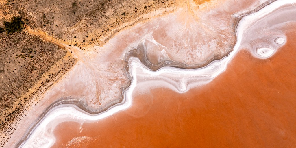 Rare pink lakes set to draw visitors to the NSW outback