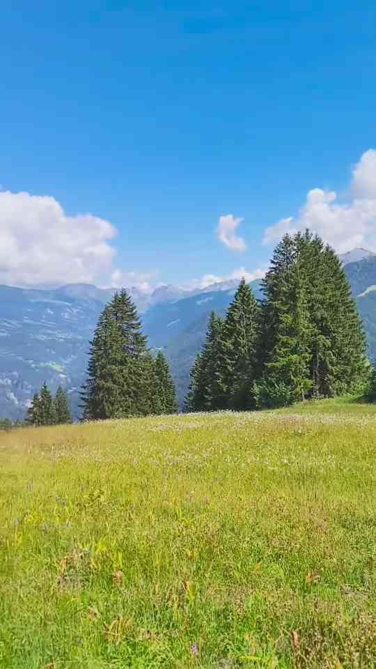 Taking in the alpine views around Chur